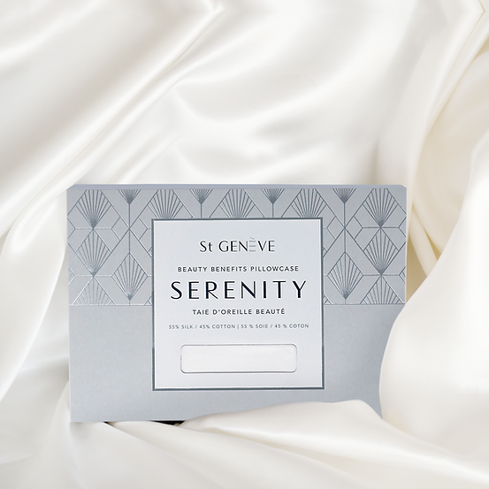 Taie d'oreiller en soie Serenity