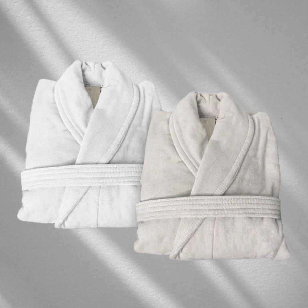 Indulge in Luxury: Porto Organic Cotton Robe TOILE Showroom