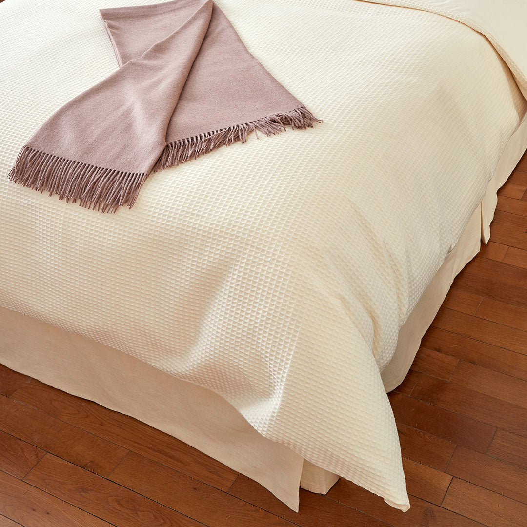Waffle Weave Bedding