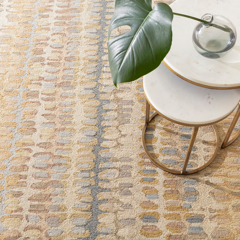 Paint Chip Handmade Rug