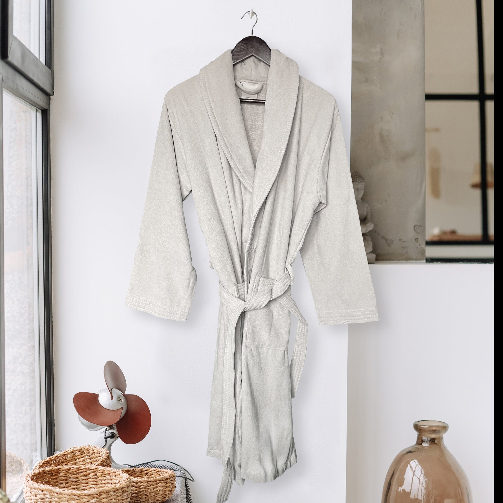 Porto Peignoir en Coton Biologique 