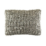 Ribbon Knit Decorative Pillow