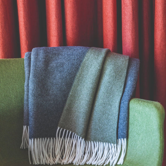 Roben Plaid en laine italienne