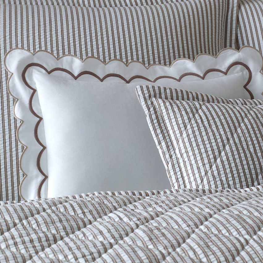 India Scalloped Bedding
