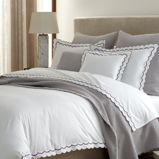 India Scalloped Bedding