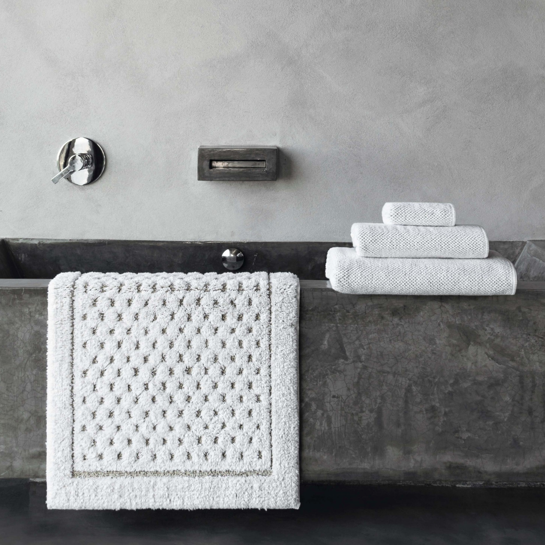 Linen Waffle Tapis de bain