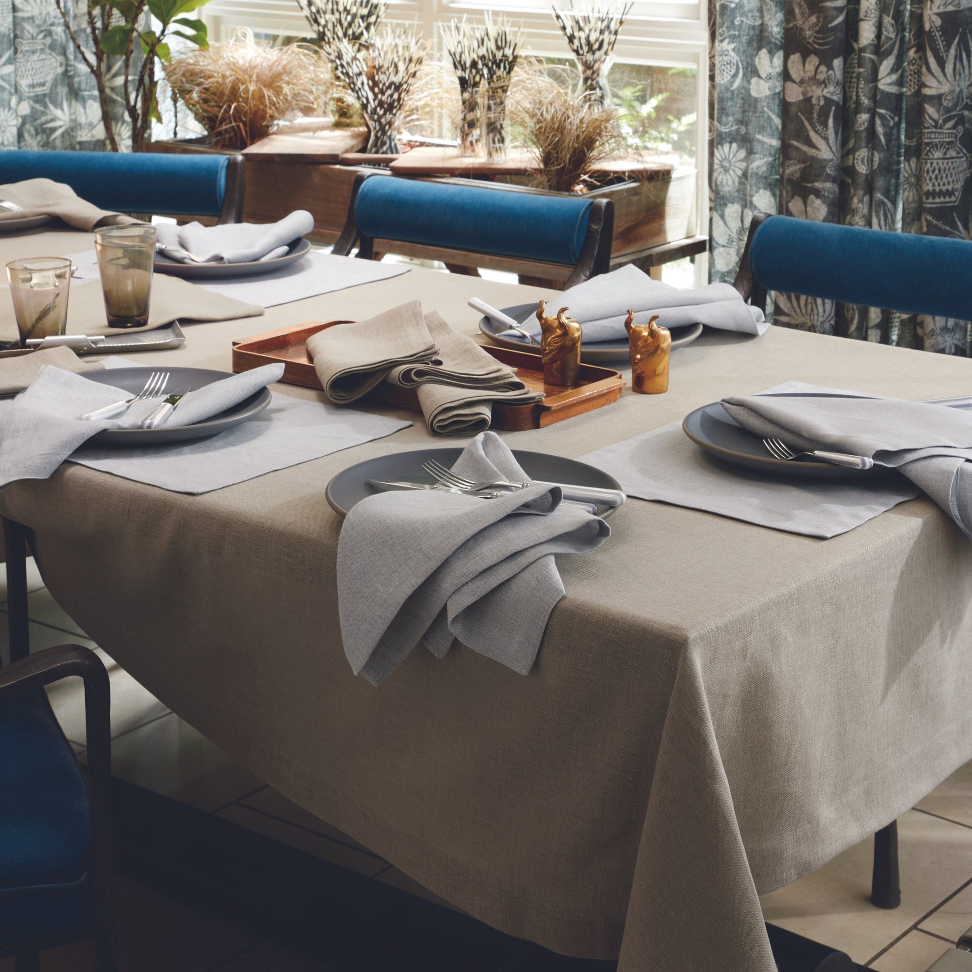 Chamant Linen Blend Collection